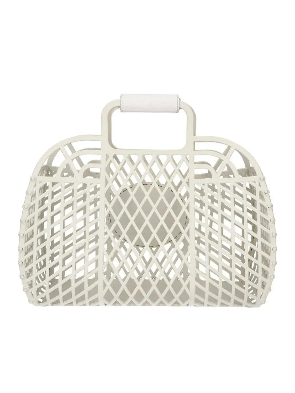 Fendi Basket Bag Handbag White